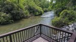 Trout fishing directly on the Cartecay River